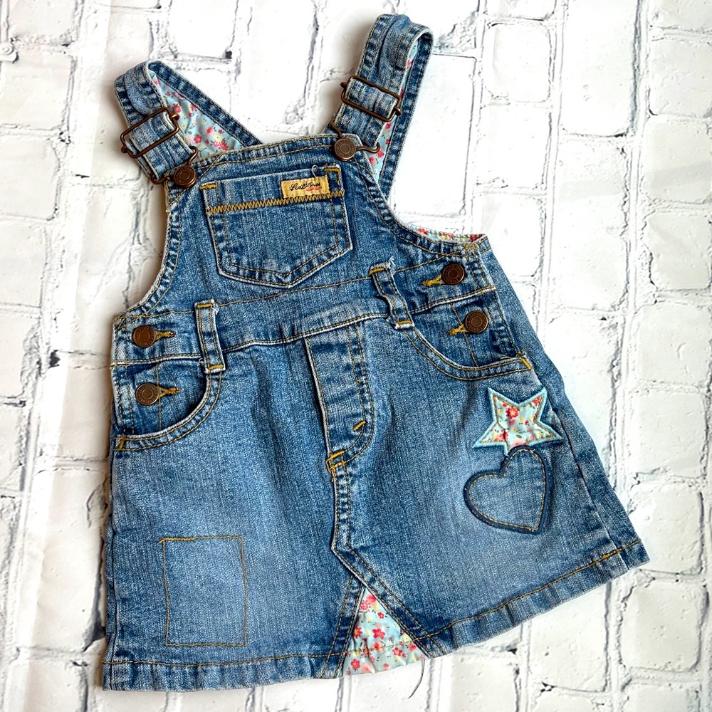 Levi Strauss Jean Bib Overall Skirt